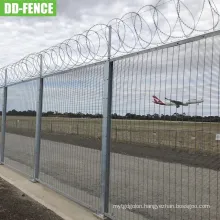 358 Anti Climb Cut Metal Airport Fence Price